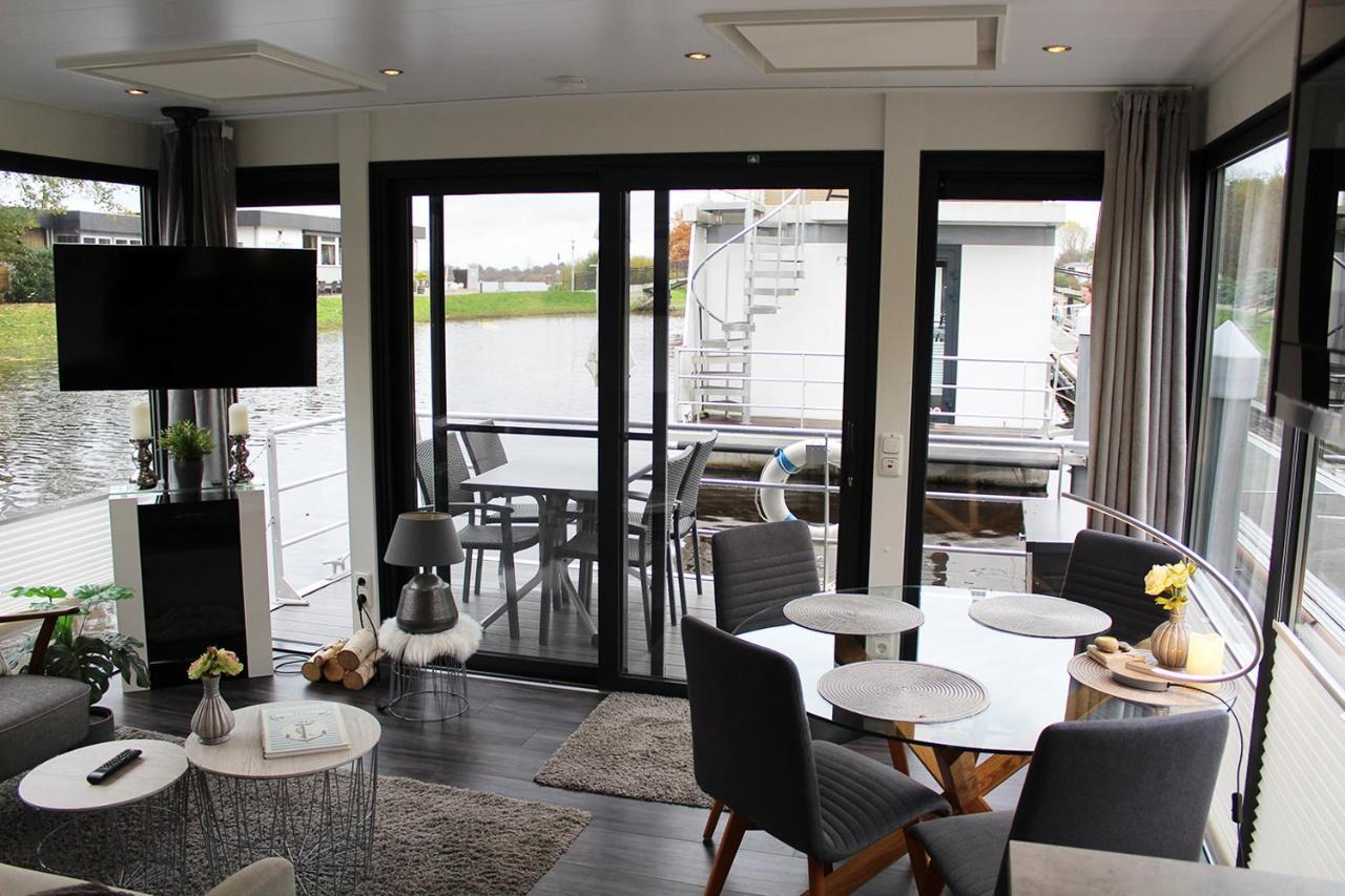 Hotel Hausboot In Bad Bederkesa Exterior foto