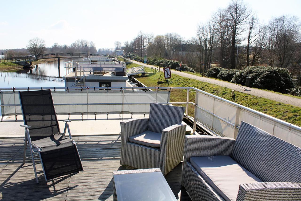 Hotel Hausboot In Bad Bederkesa Exterior foto