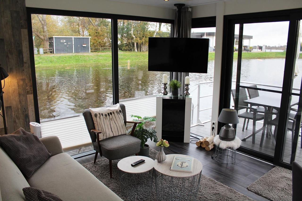 Hotel Hausboot In Bad Bederkesa Exterior foto