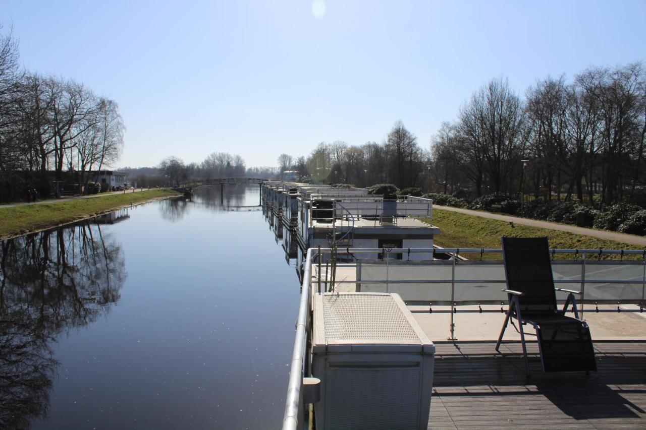 Hotel Hausboot In Bad Bederkesa Exterior foto
